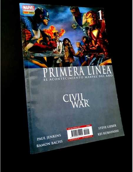MUY BUEN ESTADO CIVIL WAR PRIMERA LINEA 1 COMICS MARVEL PANINI