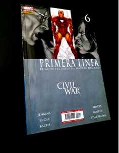 CASI EXCELENTE ESTADO CIVIL WAR PRIMERA LINEA 6 COMICS...