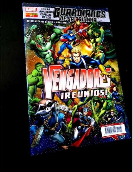 EXCELENTE ESTADO VENGADORES REUNIDOS 4 COMICS PANINI MARVEL