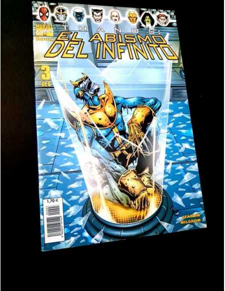 EXCELENTE ESTADO THANOS EL ABISMO DEL INFINITO 3 COMICS FORUM MARVEL