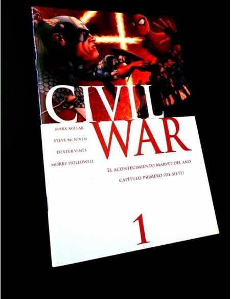 EXCELENTE ESTADO CIVIL WAR 1 COMICS PANINI MARVEL