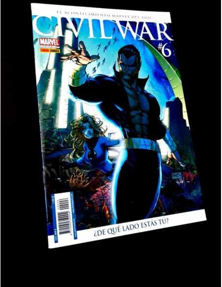 EXCELENTE ESTADO CIVIL WAR 6 COMICS PANINI MARVEL