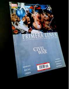 EXCELENTE ESTADO CIVIL WAR PRIMERA LINEA 4 COMICS PANINI...