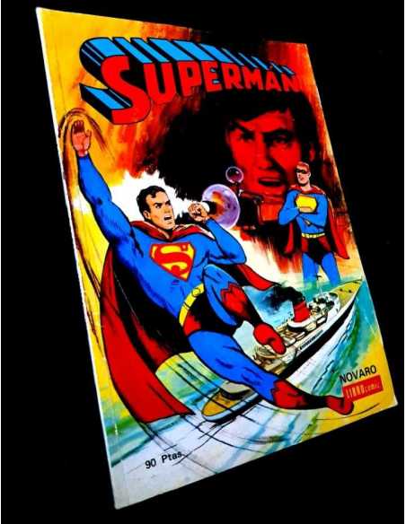 CASI EXCELENTE ESTADO SUPERMAN TOMO XL 40 LIBRO COMIC NOVARO LIBROCOMIC