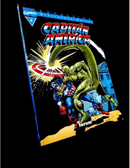 EXCELENTE ESTADO CAPITAN AMERICA 6 BIBLIOTECA MARVEL EXCELSIOR COMICS FORUM