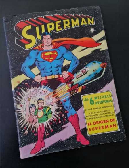 MUY BUEN ESTADO EL ORIGEN DE SUPERMAN 6 MEJORES AVENTURAS DITORIAL VALENCIANA