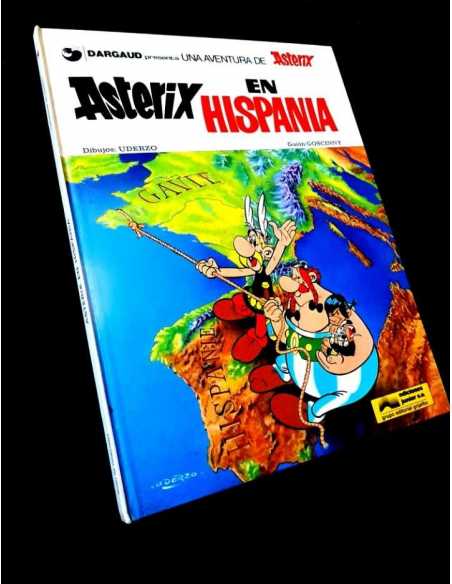 MUY BUEN ESTADO UNA AVENTURA DE ASTERIX 25 ASTERIX EN HISPANIA 1977 EDICIONES JUNIOR GRIJALDO