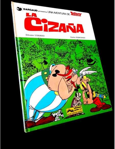 CASI EXCELENTE ESTADO UNA AVENTURA DE ASTERIX 15 LA CIZAÑA EDICIONES 1980 JUNIOR GRIJALDO