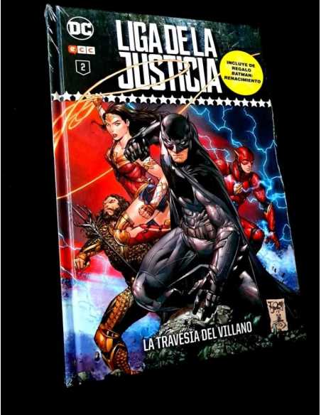 PRECINTADO LIGA DE LA JUSTICIA 2 LA TRAVESIA DEL VILLANO ECC DC TOMO