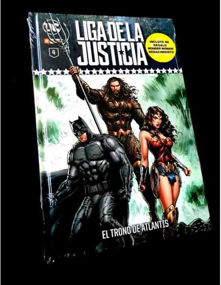 PRECINTADO LIGA DE LA JUSTICIA 4 EL TRONO DE ATLANTIS ECC DC TOMO