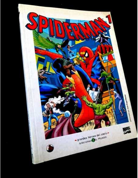 BUEN ESTADO SPIDERMAN 1 BIBLIOTECA EL MUNDO GRANDES HEROES DEL COMIC MARVEL