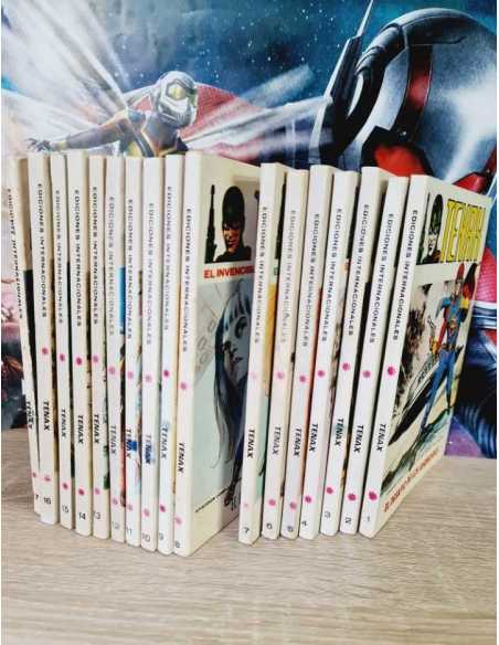 SUELTOS PREGUNTAR TENAX COLECCIÓN COMPLETA COMICS EDICIONES TACO VERTICE MUY BUEN ESTADO