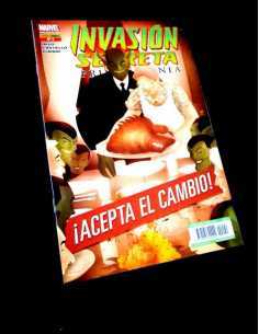 EXCELENTE ESTADO INVASION SECRETA 4 COMICS PANINI MARVEL