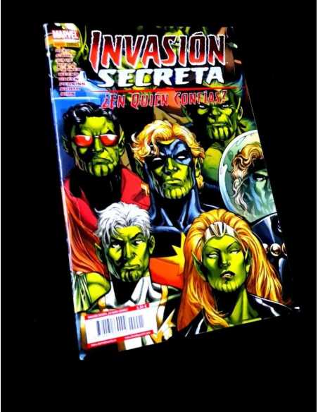EXCELENTE ESTADO INVASION SECRETA EN QUIEN CONFIAS COMICS PANINI MARVEL