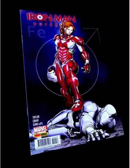 EXCELENTE ESTADO IRON MAN SUPERIOR 56 COMICS PANINI MARVEL
