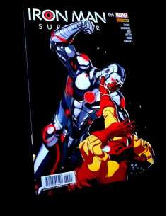 EXCELENTE ESTADO IRON MAN SUPERIOR 55 COMICS PANINI MARVEL