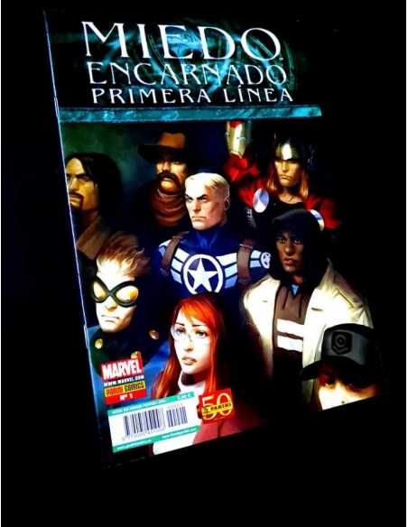 EXCELENTE ESTADO MIEDO ENCARNADO PRIMERA LINEA 1 COMICS PANINI MARVEL