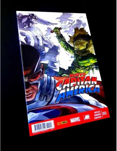 EXCELENTE ESTADO NUEVO CAPITAN AMERICA 55 COMICS PANINI MARVEL