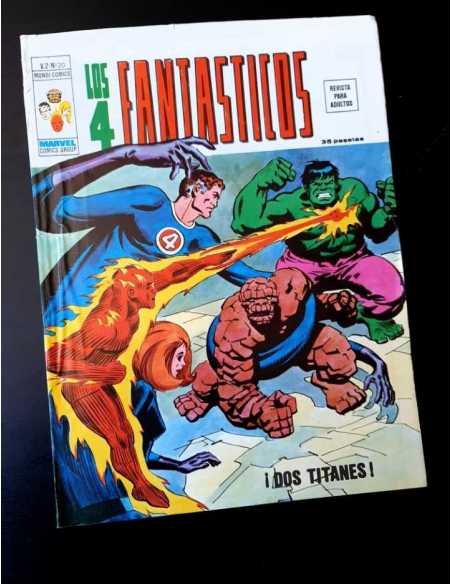 CASI EXCELENTE ESTADO LOS 4 FANTASTICOS 20 VOL II EDICIONES VERTICE