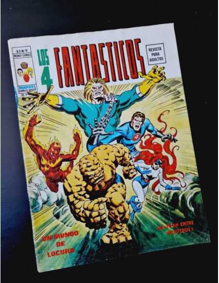 MUY BUEN ESTADO LOS 4 FANTASTICOS 9 VOL II EDICIONES VERTICE