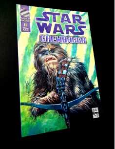 CASI EXCELENTE ESTADO STAR WARS CHEWBACCA COMICS PLANETA