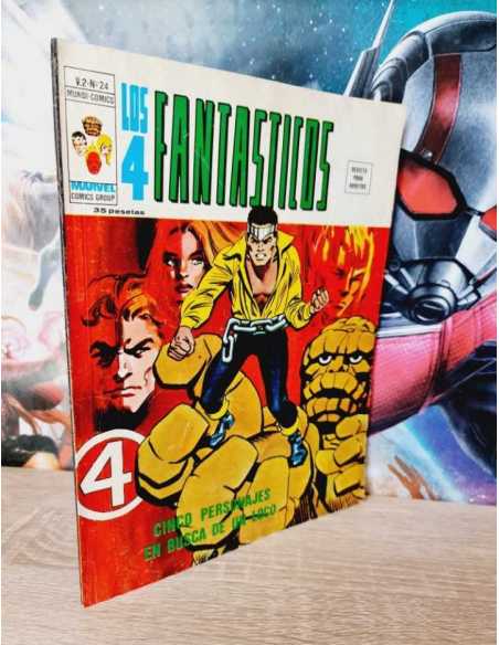 CASI EXCELENTE ESTADO LOS 4 FANTASTICOS 24 VOL II MUNDI COMICS VERTICE