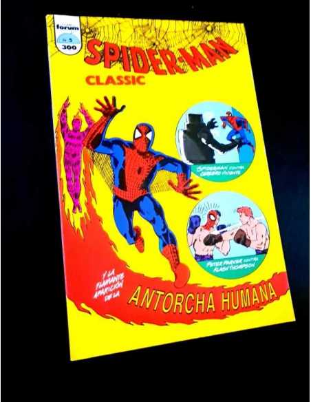 EXCELENTE ESTADO SPIDERMAN CLASSIC 5 COMICS FORUM MARVEL