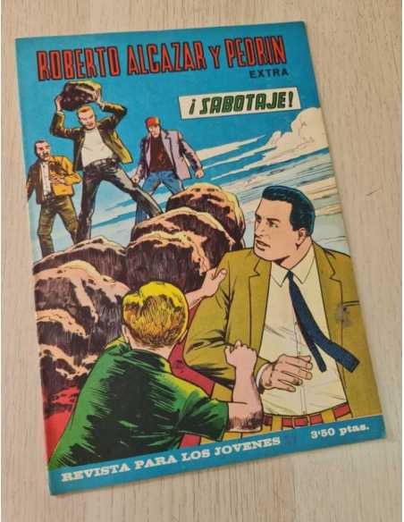 CASI EXCELENTE ESTADO ROBERTO ALCAZAR Y PEDRIN EXTRA 37 TEBEO COMIC VALENCIANA