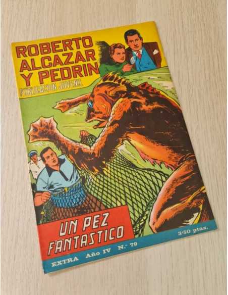MUY BUEN ESTADO ROBERTO ALCAZAR Y PEDRIN EXTRA 79 TEBEO COMIC VALENCIANA