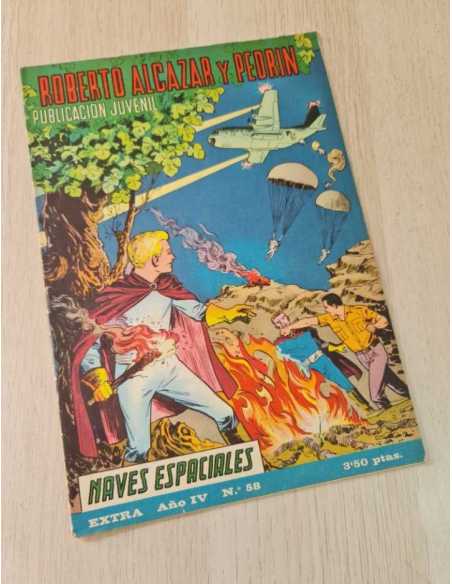 MUY BUEN ESTADO ROBERTO ALCAZAR Y PEDRIN EXTRA 58 TEBEO COMIC VALENCIANA