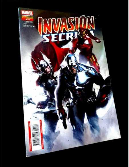 CASI EXCELENTE ESTADO INVASION SECRETA 6 COMICS PANINI MARVEL