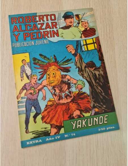 EXCELENTE ESTADO ROBERTO ALCAZAR Y PEDRIN EXTRA 74 TEBEO COMIC VALENCIANA