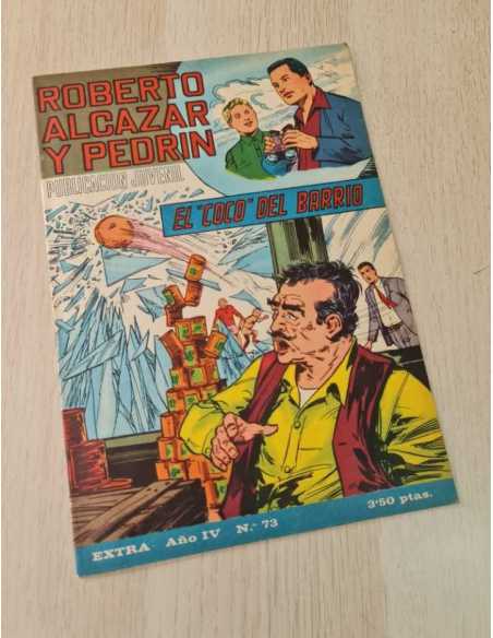 EXCELENTE ESTADO ROBERTO ALCAZAR Y PEDRIN EXTRA 73 TEBEO COMIC VALENCIANA