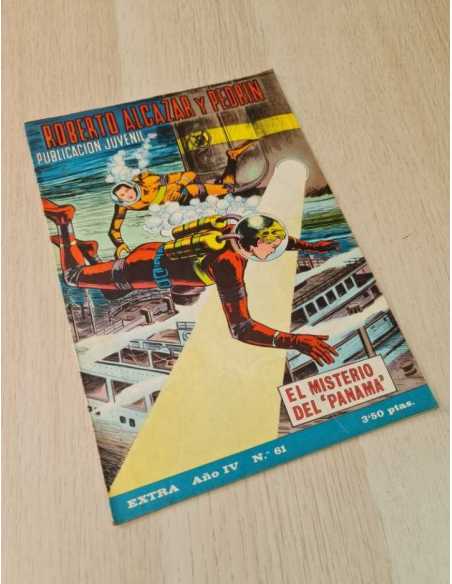 EXCELENTE ESTADO ROBERTO ALCAZAR Y PEDRIN EXTRA 61 TEBEO COMIC VALENCIANA