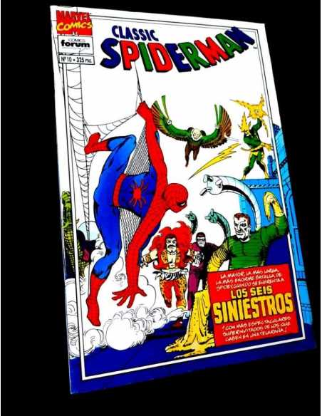 DE KIOSCO CLASSIC SPIDERMAN 10 COMICS FORUM MARVEL