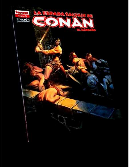 EXCELENTE ESTADO LA ESPADA SALVAJE DE CONAN 5 COMICS FORUM COLECCIONISTAS