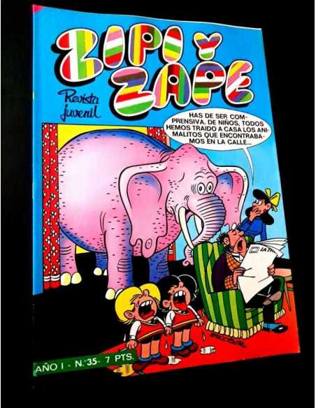 DE KIOSCO ZIPI Y ZAPE 35 AÑO I REVISTA JUVENIL
