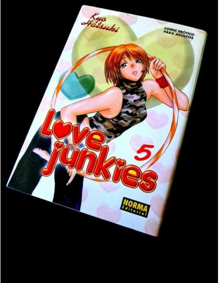 EXCELENTE ESTADO LOVE JUNKIES 5 COMICS MANGA NORMA