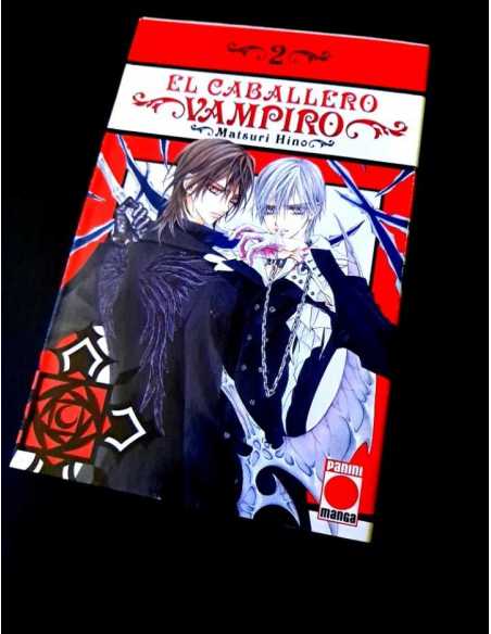 EXCELENTE ESTADO EL CABALLERO VAMPIRO 2 MANGA MATSURI HINO PANINI