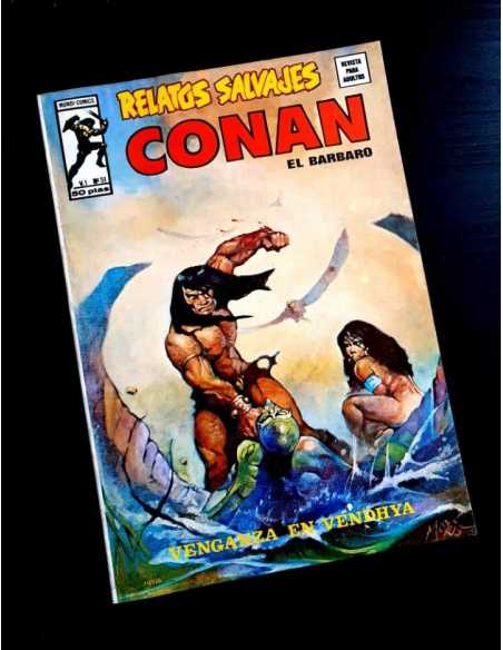 EXCELENTE ESTADO RELATOS SALVAJES 51 CONAN MUNDI COMICS EDICIONES VERTICE