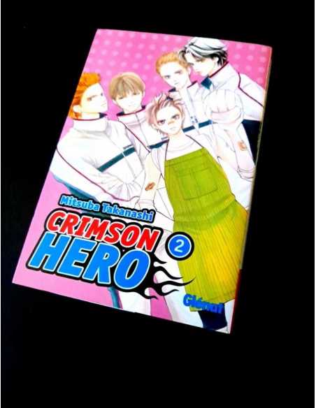 EXCELENTE ESTADO CRIMSON HERO 2 COMICS MANGA GLENAT MITSUBA TAKANASHI