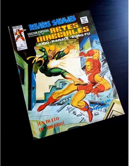 EXCELENTE ESTADO RELATOS SALVAJES 21 ARTES MARCIALES MUNDI COMICS EDICIONES VERTICE