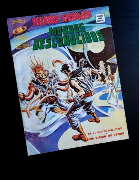 EXCELENTE ESTADO RELATOS SALVAJES 21 MUNDOS DESCONOCIDOS MUNDI COMICS EDICIONES VERTICE