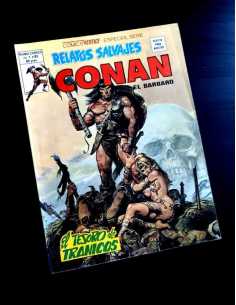 BASTANTE NUEVO RELATOS SALVAJES 83 CONAN MUNDI COMICS...