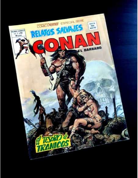 BASTANTE NUEVO RELATOS SALVAJES 83 CONAN MUNDI COMICS EDICIONES VERTICE