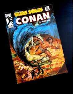 CASI EXCELENTE ESTADO RELATOS SALVAJES 55 CONAN MUNDI...