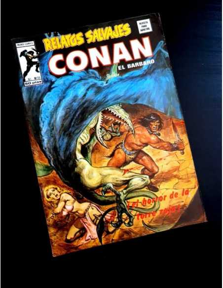 CASI EXCELENTE ESTADO RELATOS SALVAJES 55 CONAN MUNDI COMICS EDICIONES VERTICE