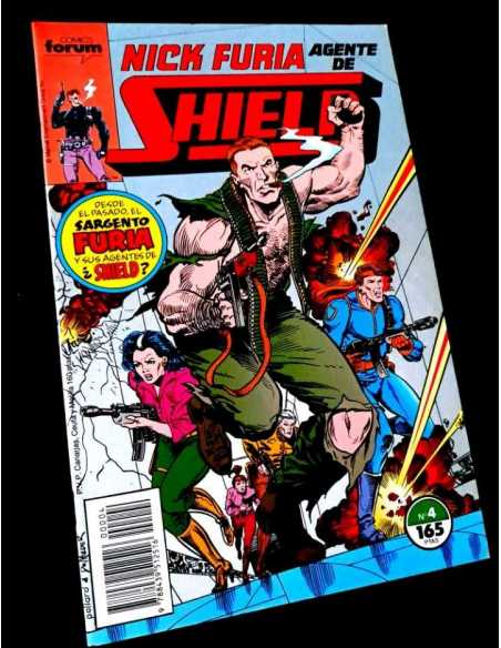 EXCELENTE ESTADO NICK FURIA AGENTE DE SHIELD 4 COMICS FORUM MARVEL