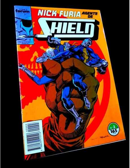 EXCELENTE ESTADO NICK FURIA AGENTE DE SHIELD 3 COMICS FORUM MARVEL