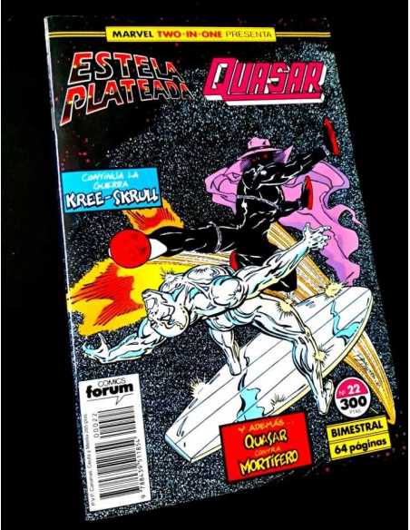 DE KIOSCO ESTELA PLATEADA 22 TWO-IN-ONE COMICS FORUM MARVEL